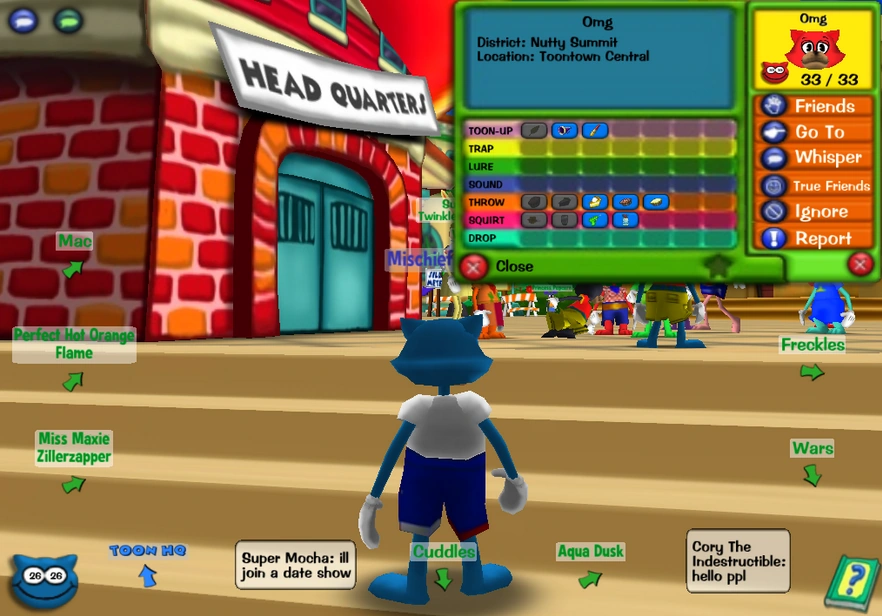 toontown online toontown online